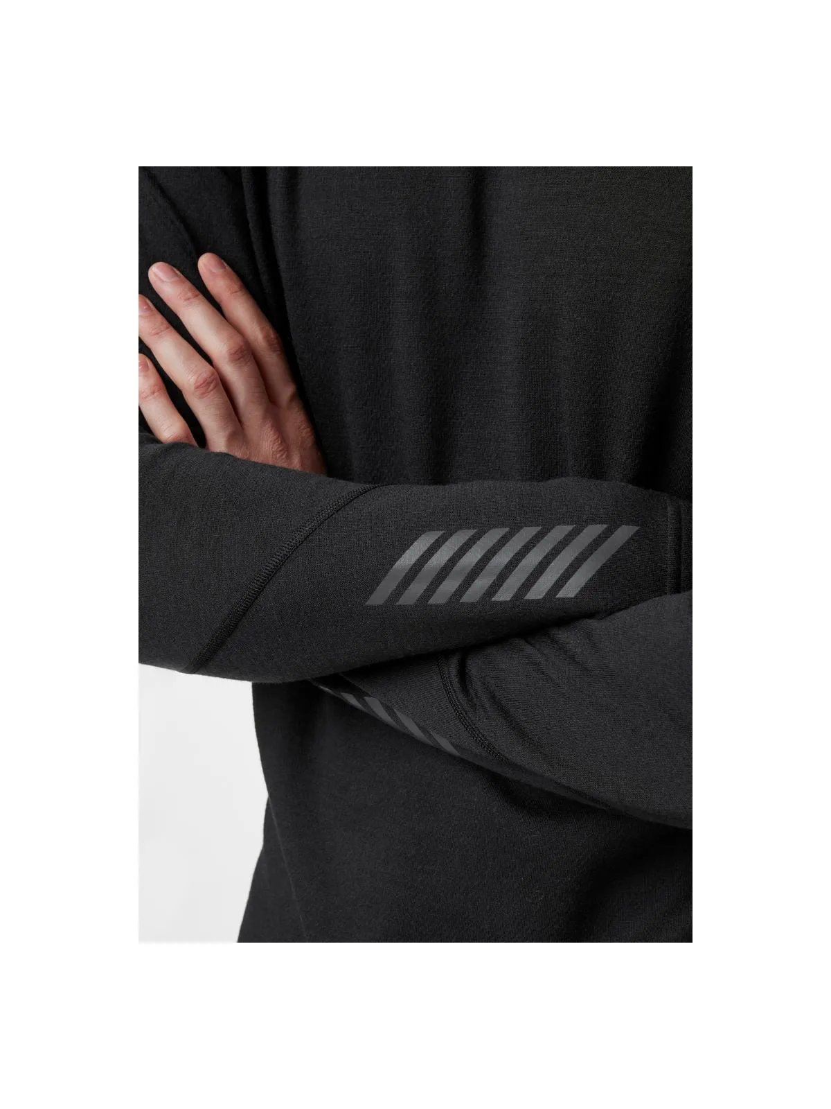 Koszulka Helly Hansen Lifa Active Stripe Crew granatowy