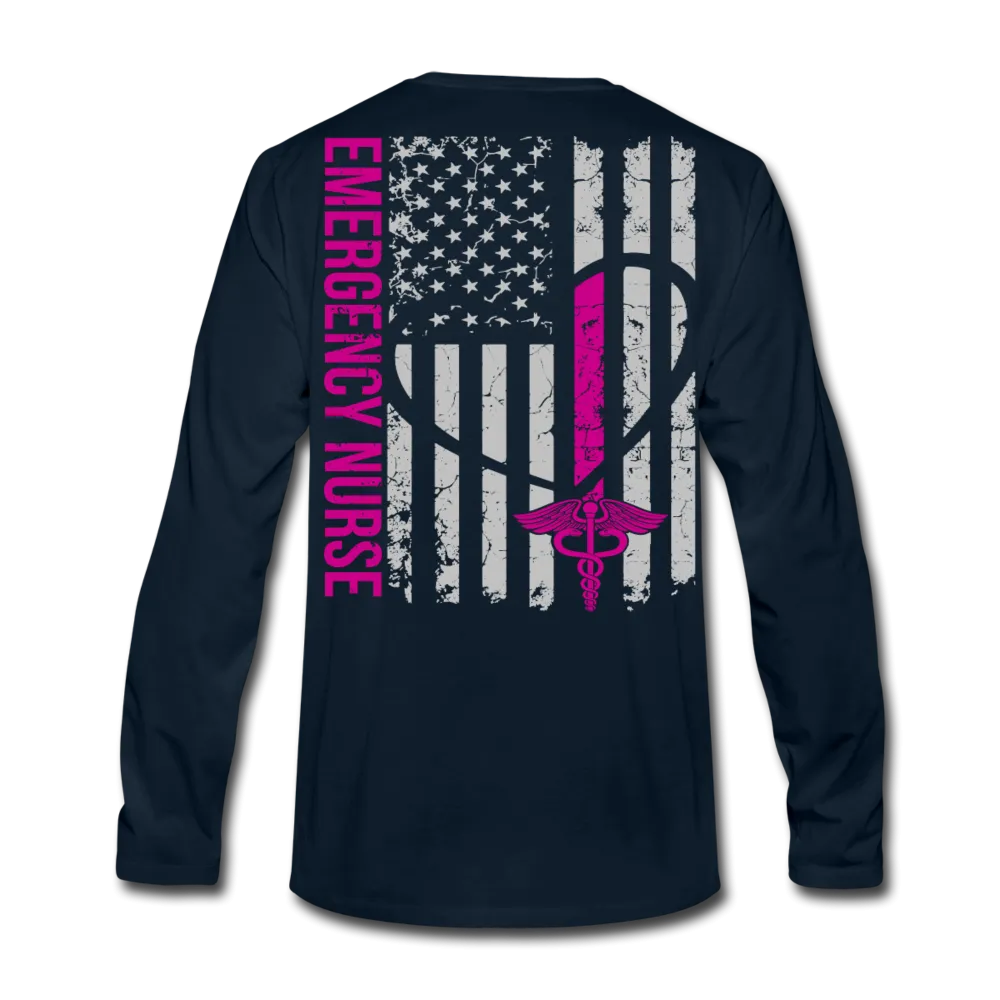 Kristen Emergency Nurse Men's Premium Long Sleeve T-Shirt