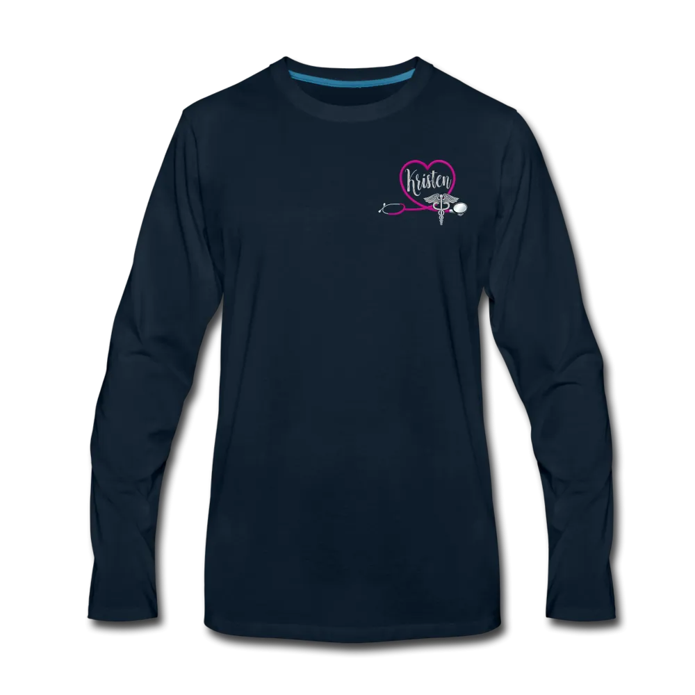 Kristen Emergency Nurse Men's Premium Long Sleeve T-Shirt