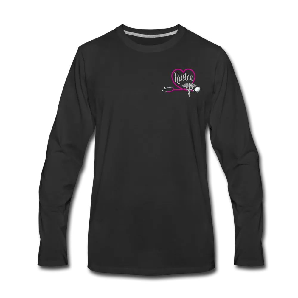Kristen Emergency Nurse Men's Premium Long Sleeve T-Shirt