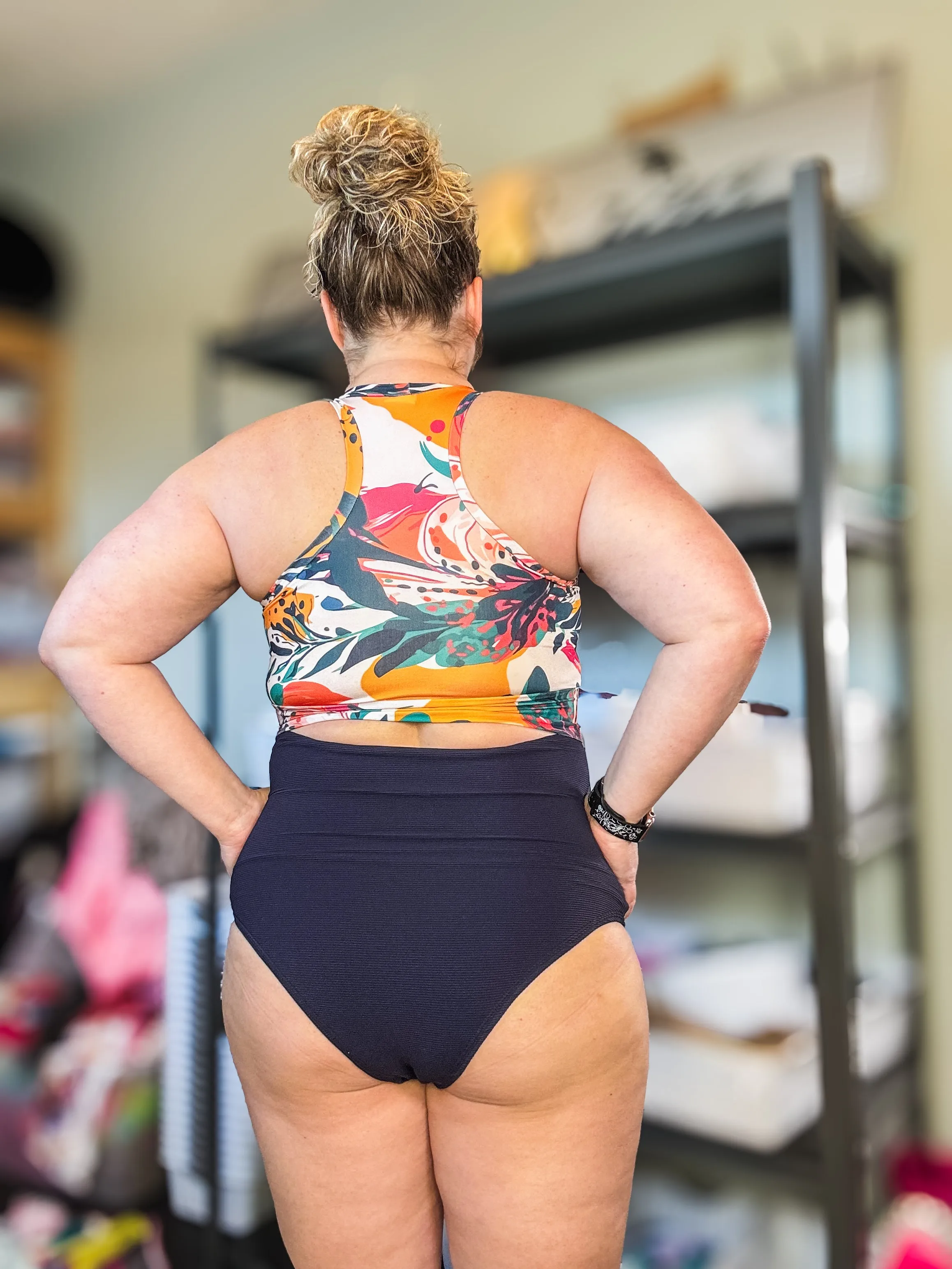 Ladies' Swim Trail Crop