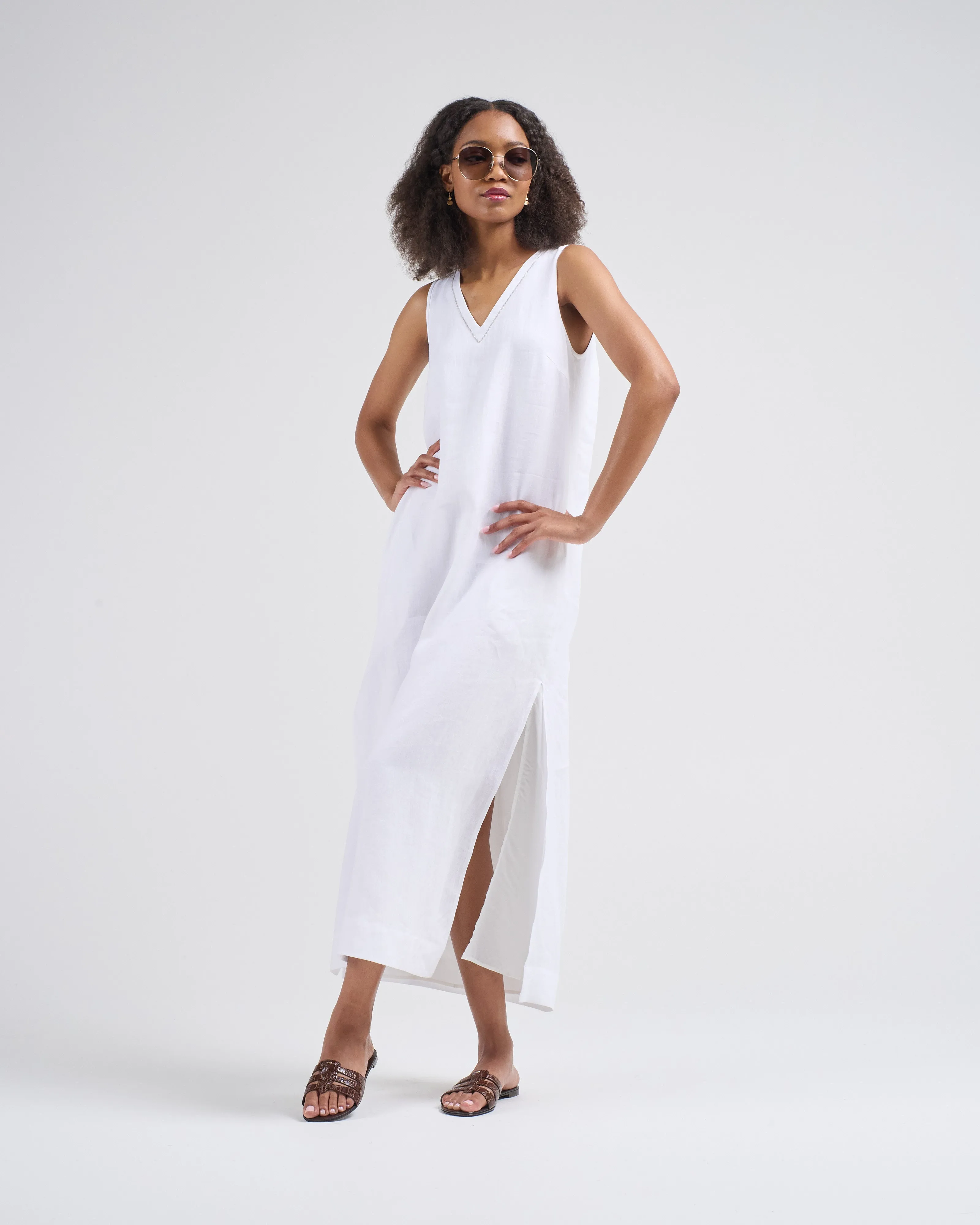 lightweight long dress