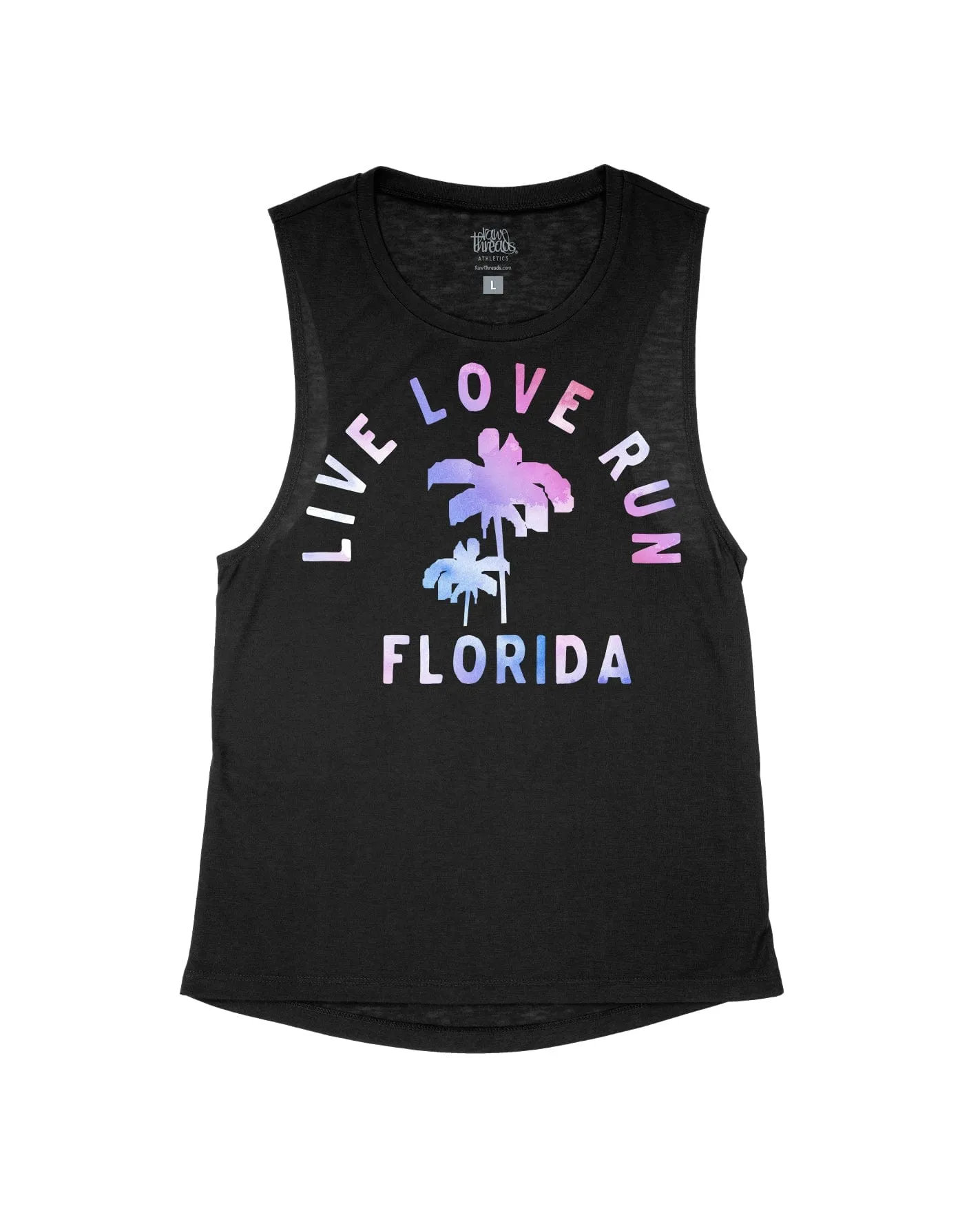 Live Love Run Florida Watercolor