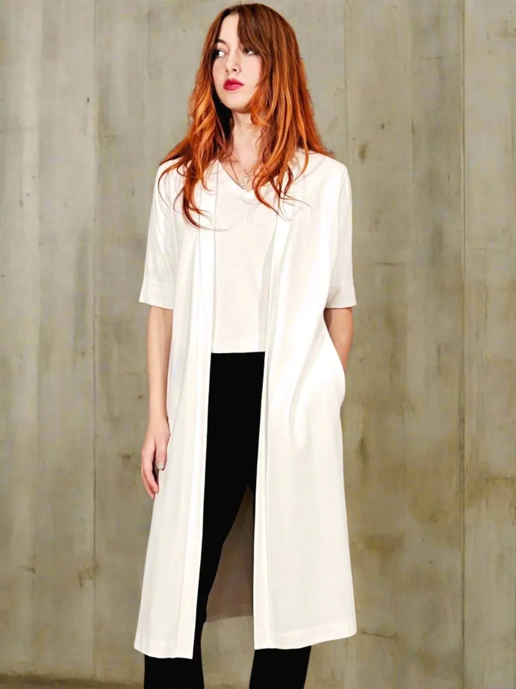 Long Jersey Cardigan - The Hanover