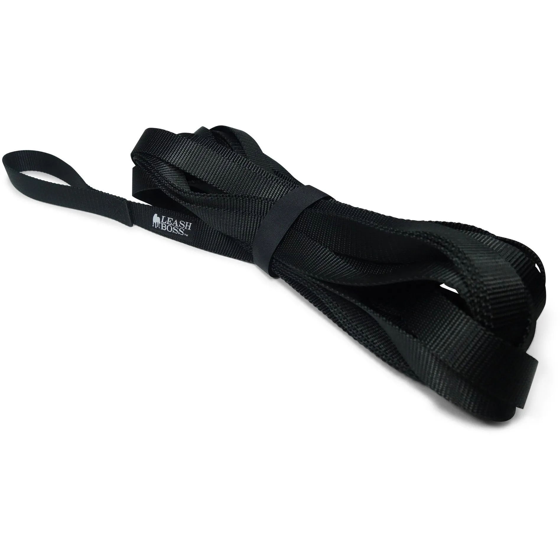Long Trainer - 30 Foot - 1 Inch Nylon Long Dog Training Leash with Storage Strap