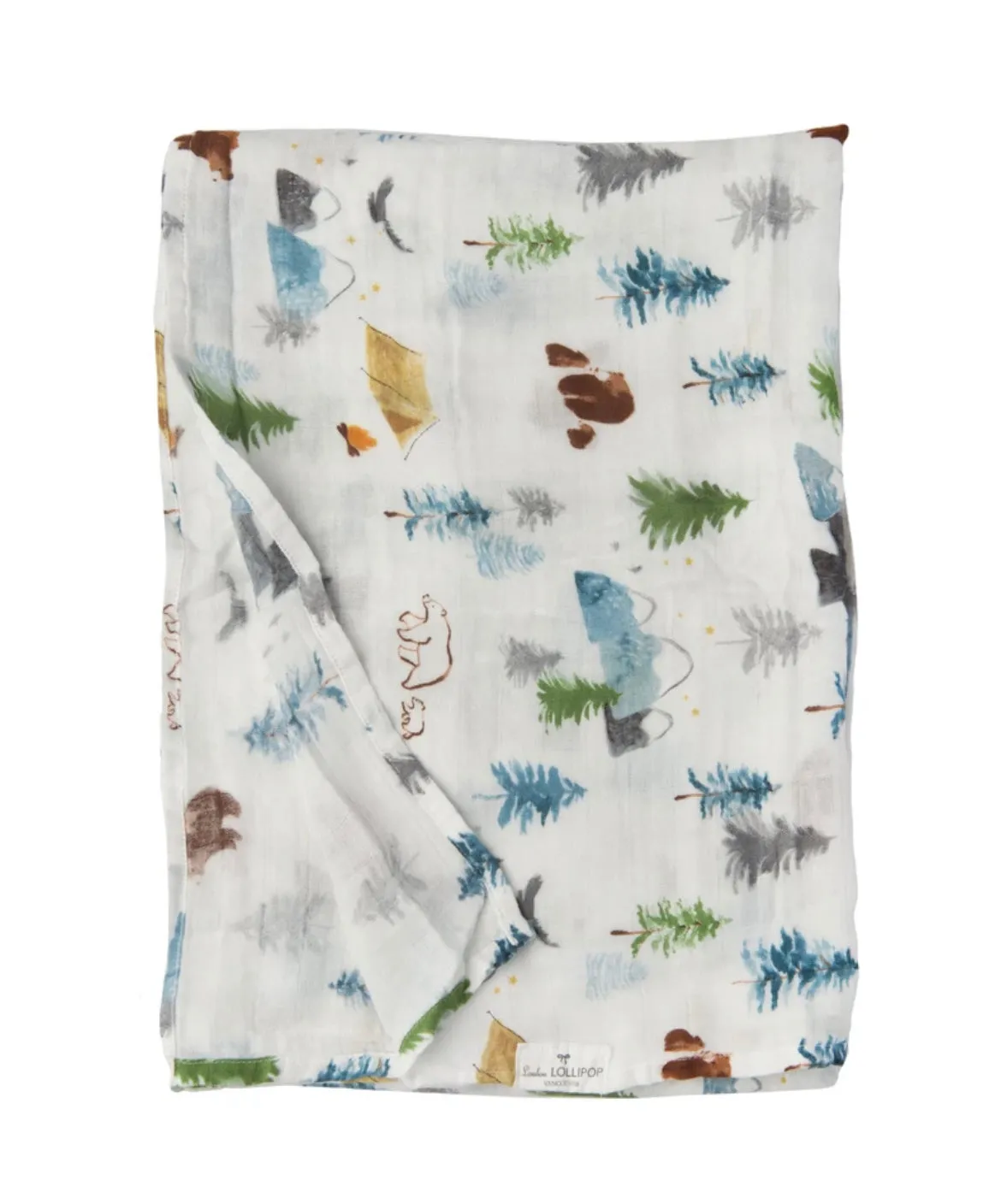 Loulou Lollipop Adventure Begins Swaddling Blanket