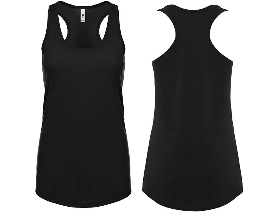 Love Green Clover - Ladies Racerback Tank