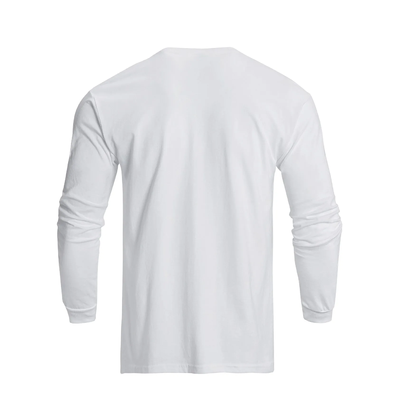 LUCKY SHAMROCK 100% COTTON GRAPHIC LONG SLEEVE T-SHIRT