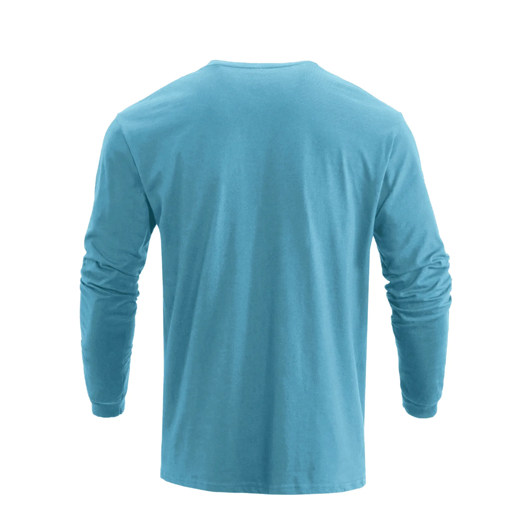 LUCKY SHAMROCK 100% COTTON GRAPHIC LONG SLEEVE T-SHIRT