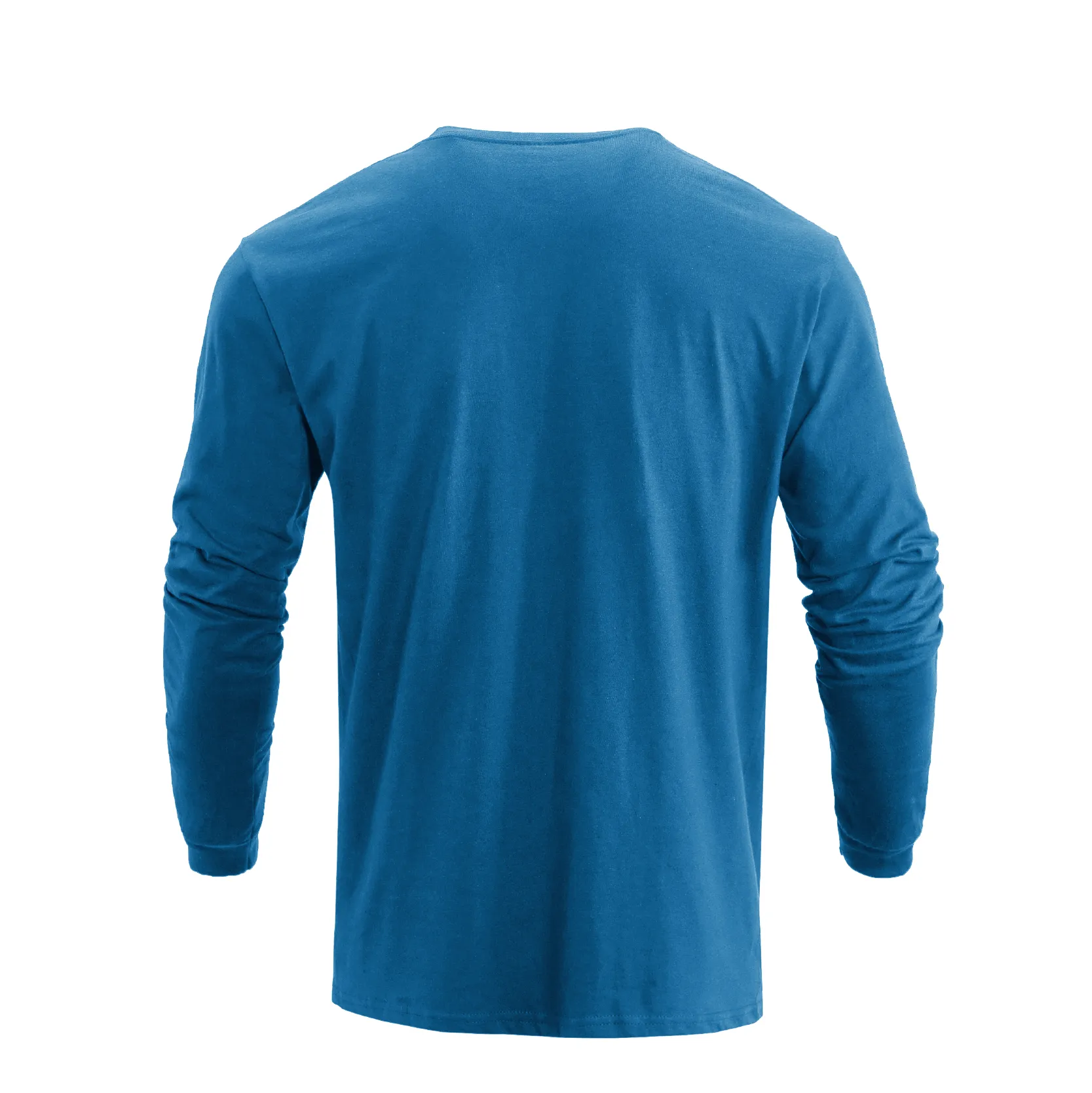 LUCKY SHAMROCK 100% COTTON GRAPHIC LONG SLEEVE T-SHIRT