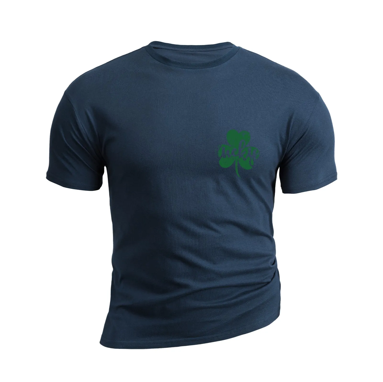 LUCKY SHAMROCK 100% COTTON GRAPHIC TEE