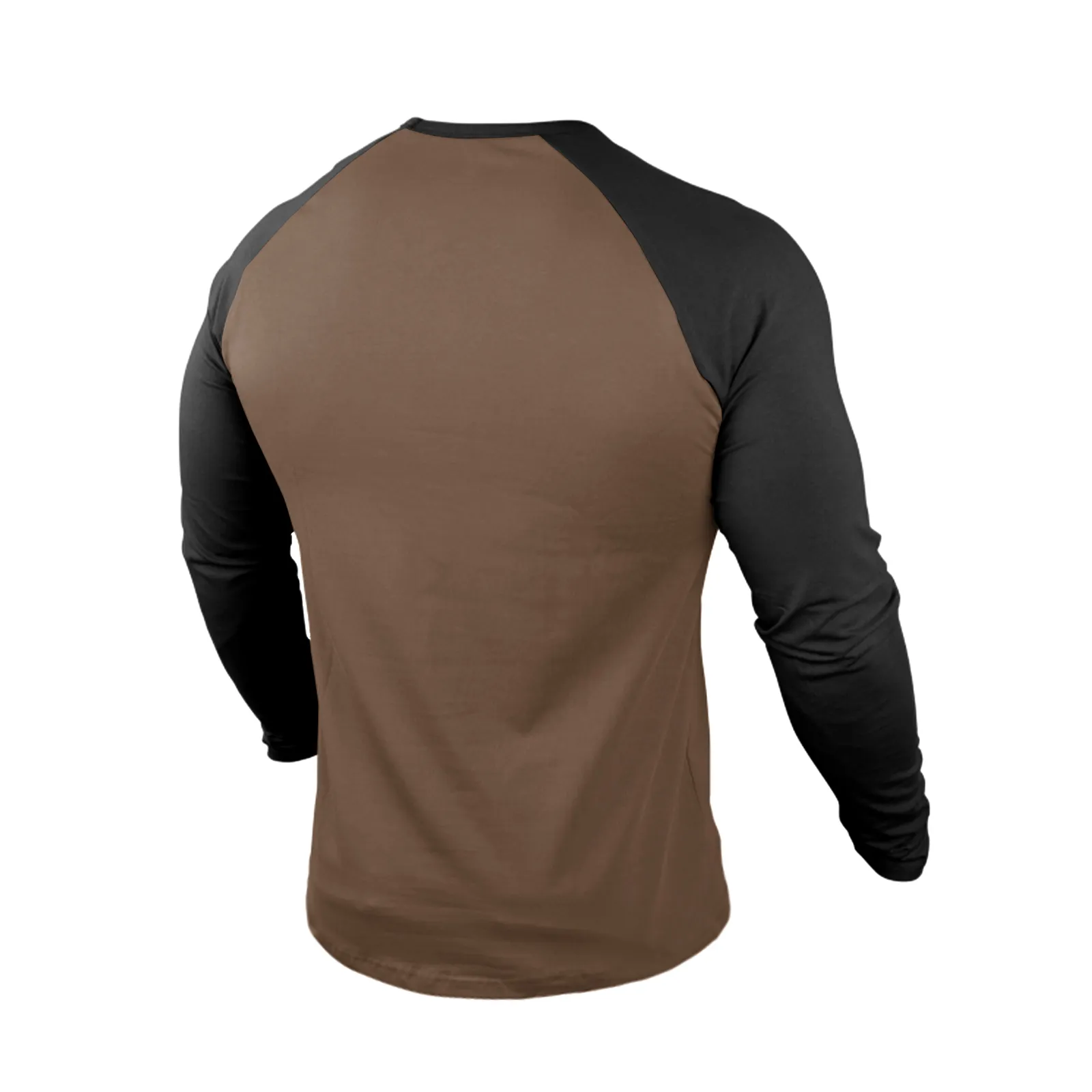 LUCKY SHAMROCK 100% COTTON RAGLAN GRAPHIC LONG SLEEVE T-SHIRT