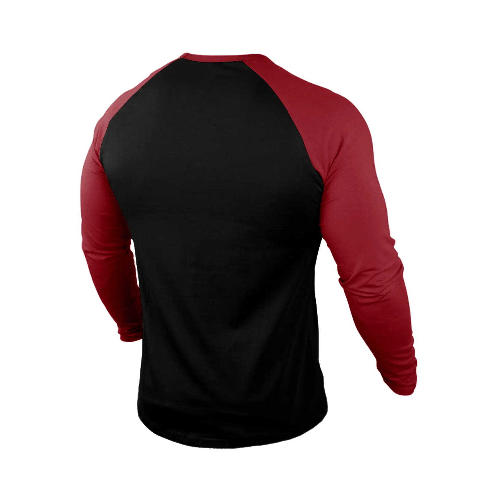 LUCKY SHAMROCK 100% COTTON RAGLAN GRAPHIC LONG SLEEVE T-SHIRT