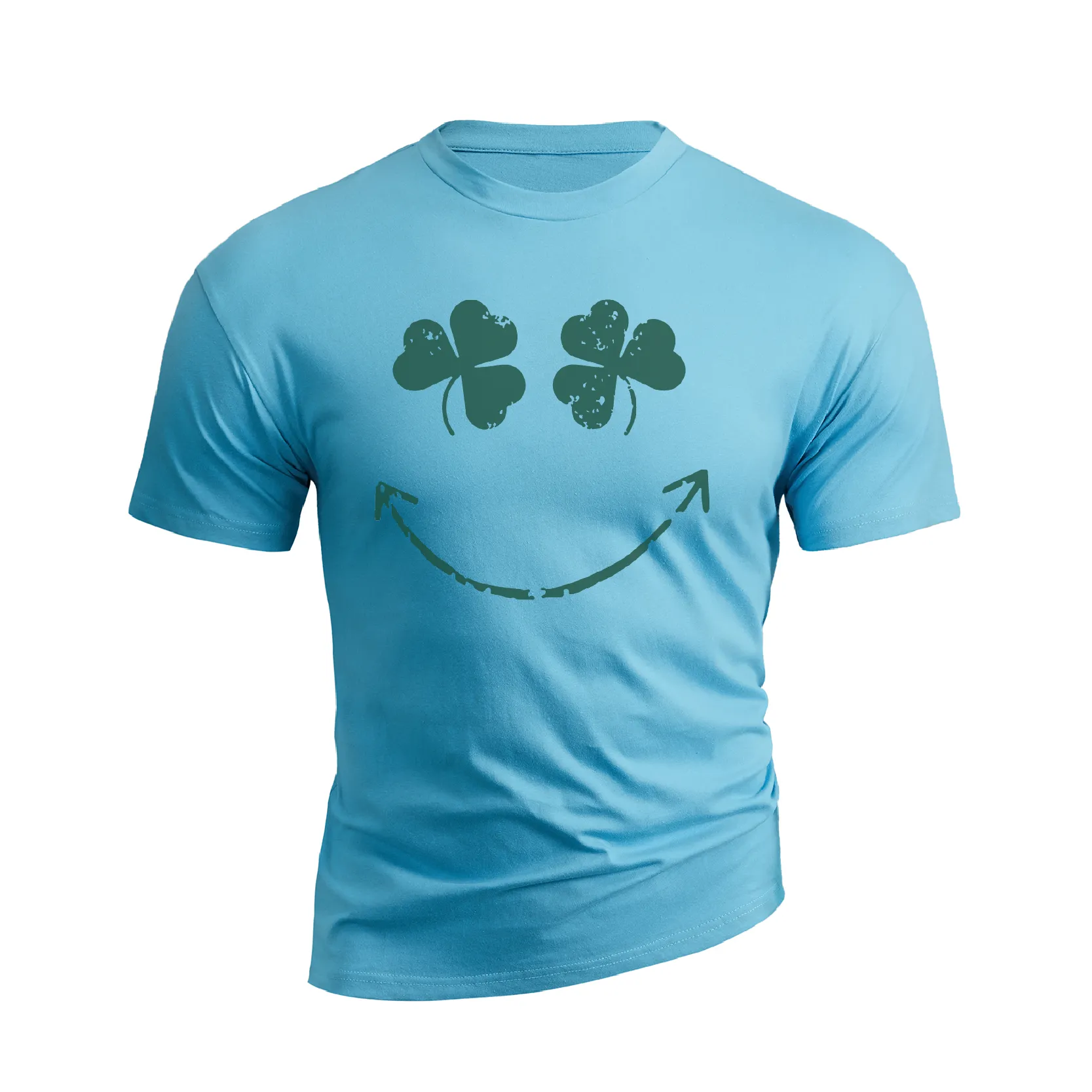 LUCKY SMILE 100% COTTON GRAPHIC TEE