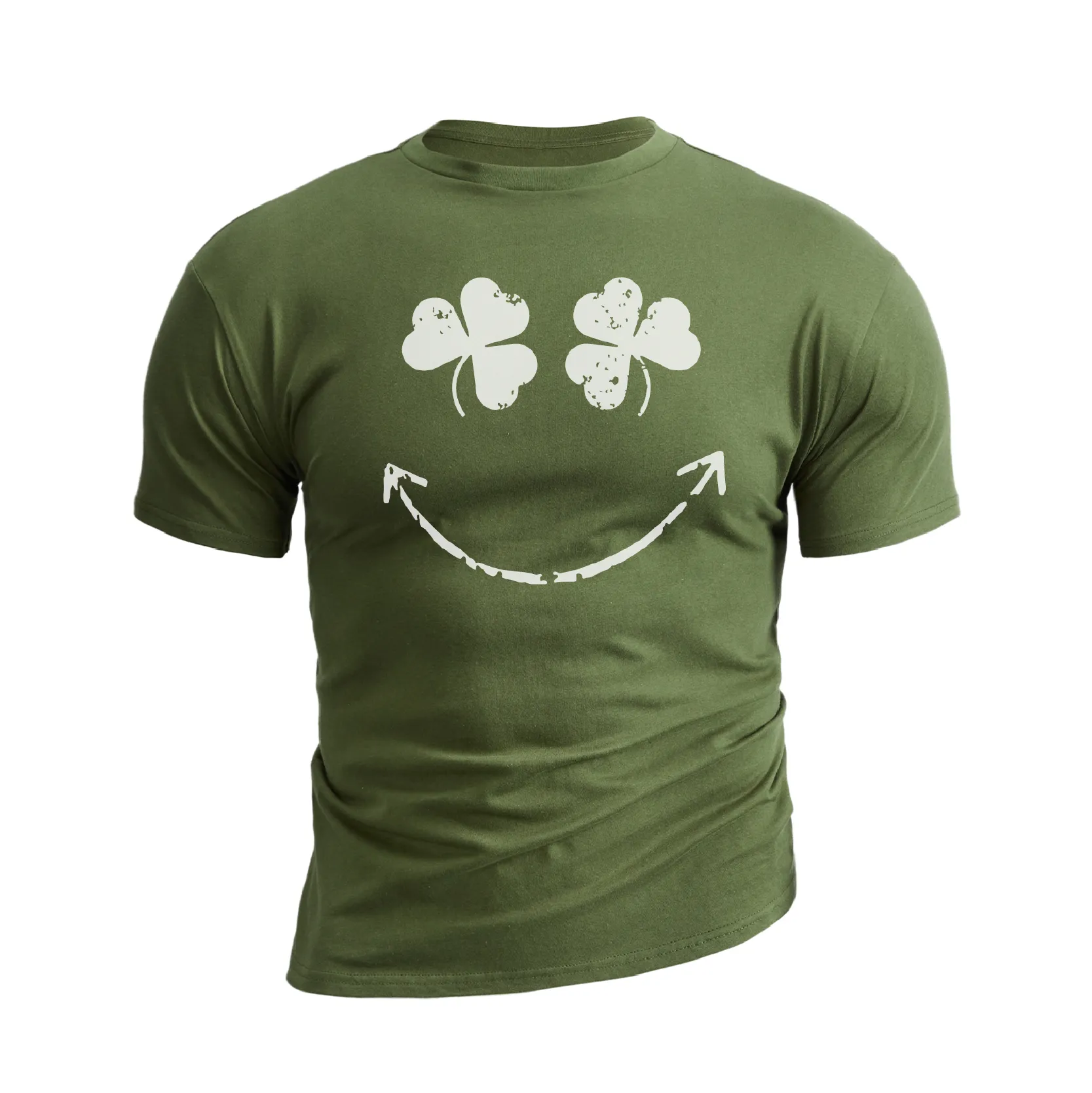 LUCKY SMILE 100% COTTON GRAPHIC TEE