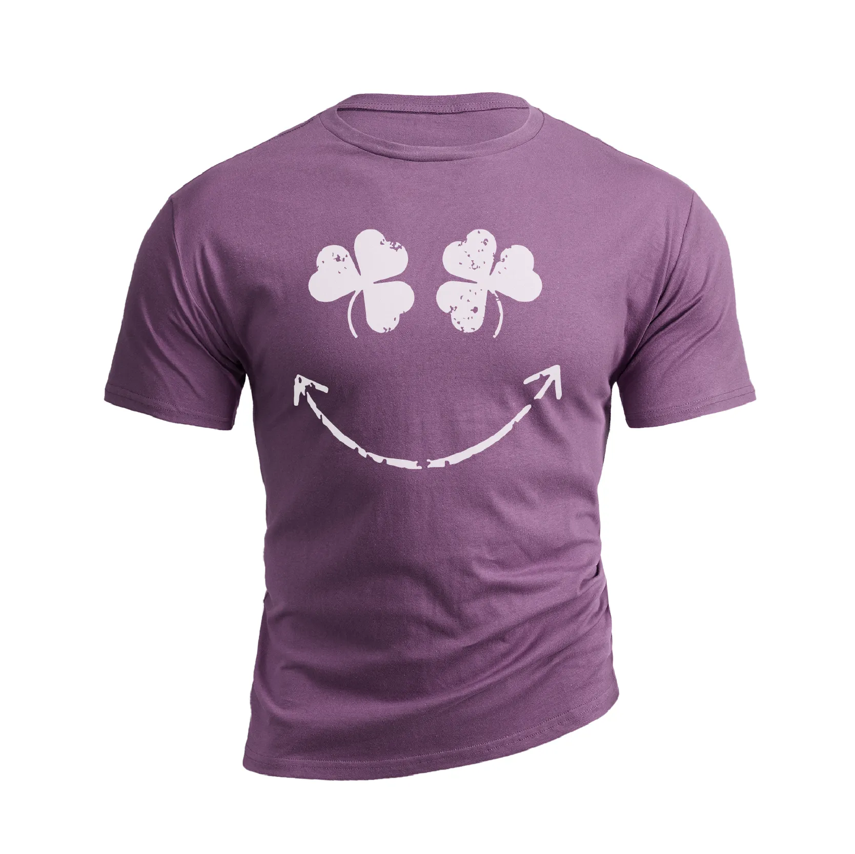 LUCKY SMILE 100% COTTON GRAPHIC TEE