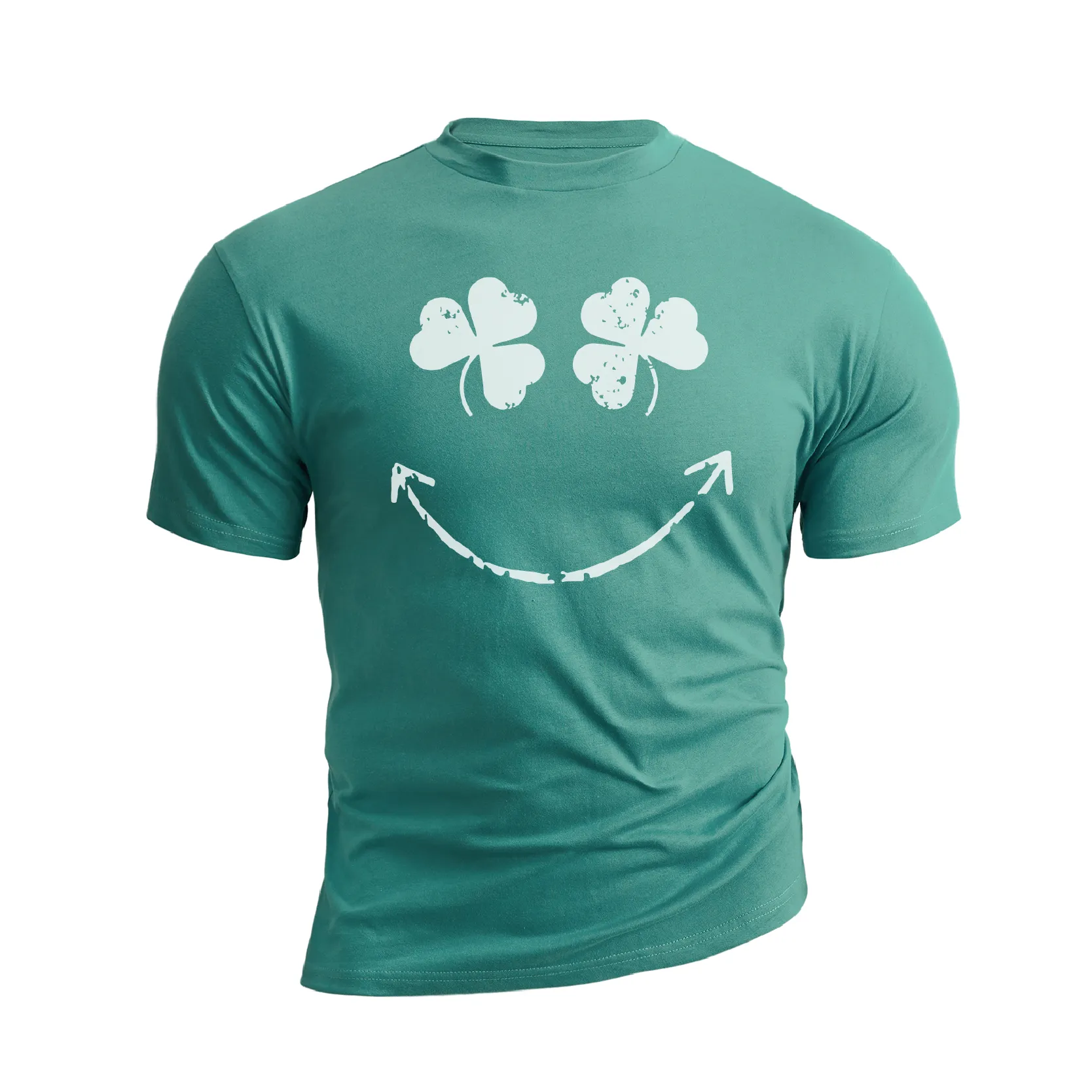 LUCKY SMILE 100% COTTON GRAPHIC TEE