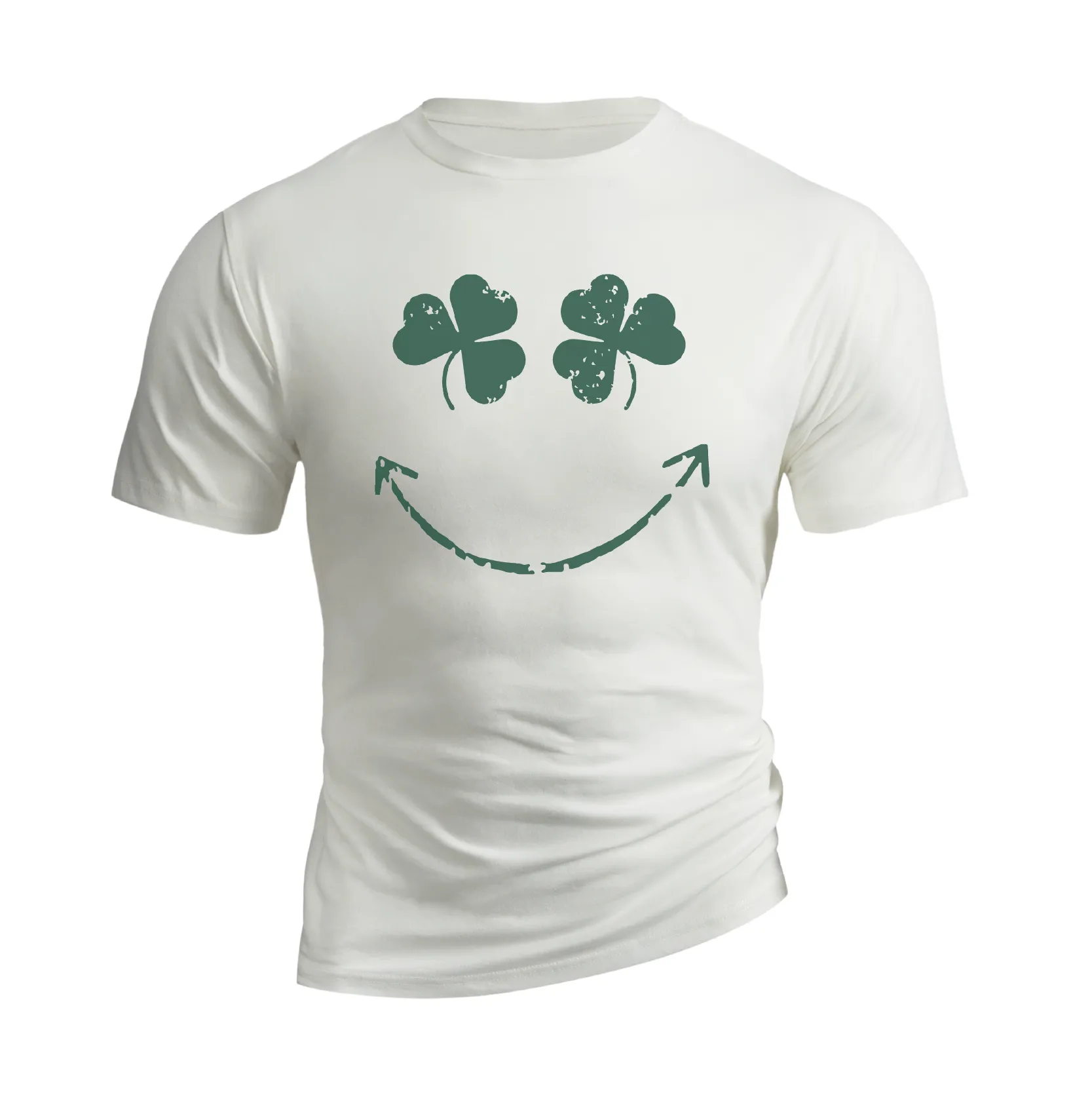 LUCKY SMILE 100% COTTON GRAPHIC TEE