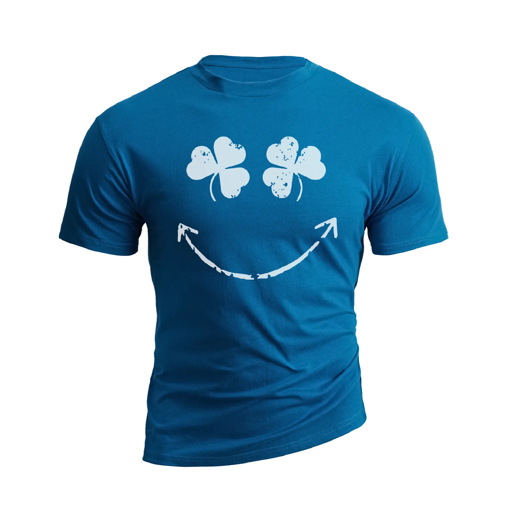 LUCKY SMILE 100% COTTON GRAPHIC TEE