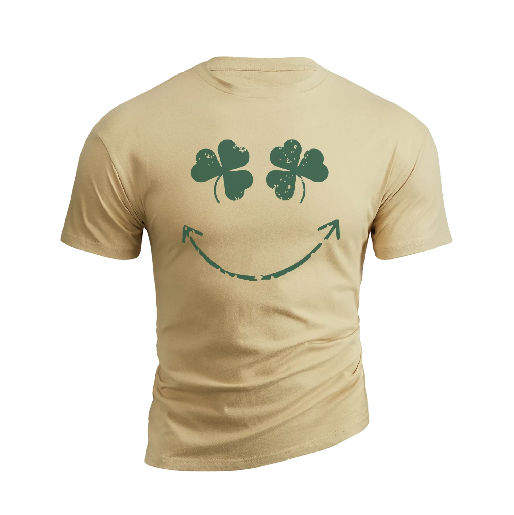 LUCKY SMILE 100% COTTON GRAPHIC TEE