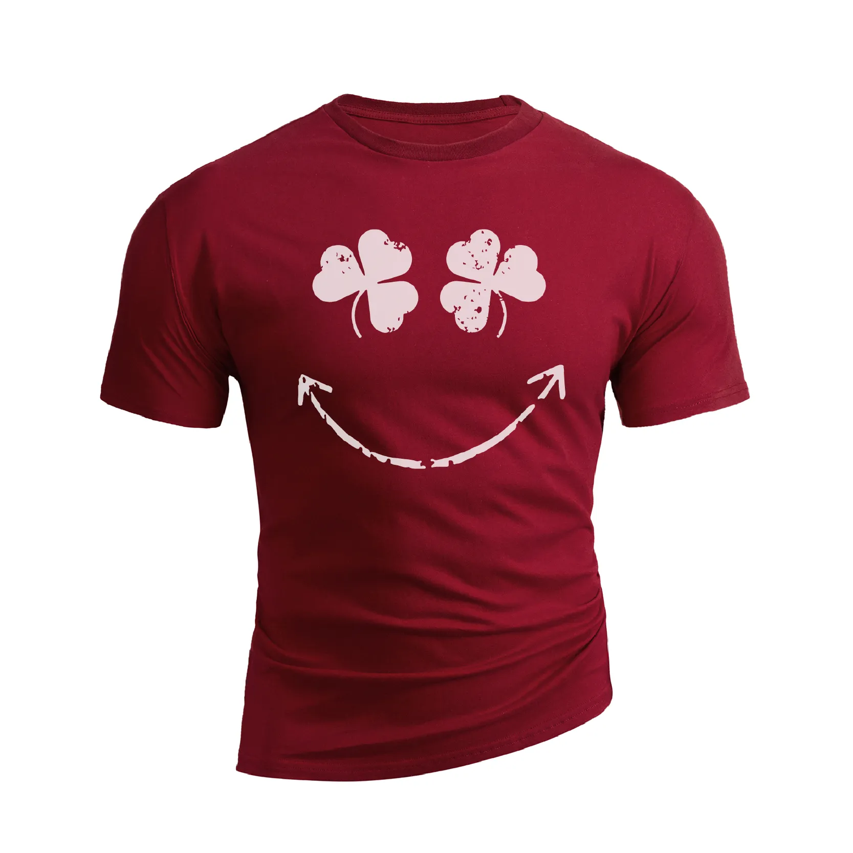 LUCKY SMILE 100% COTTON GRAPHIC TEE