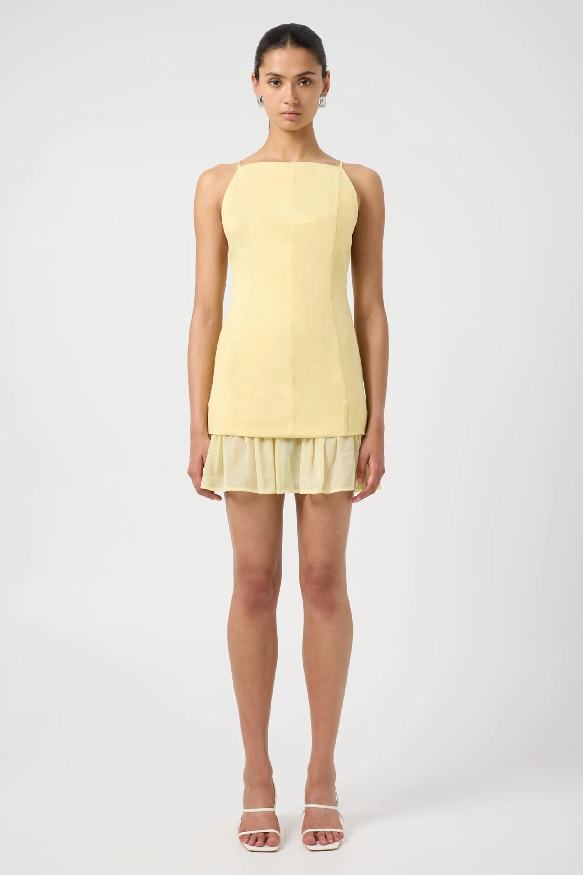 LUMINATE MINI DRESS | SUNFLOWER