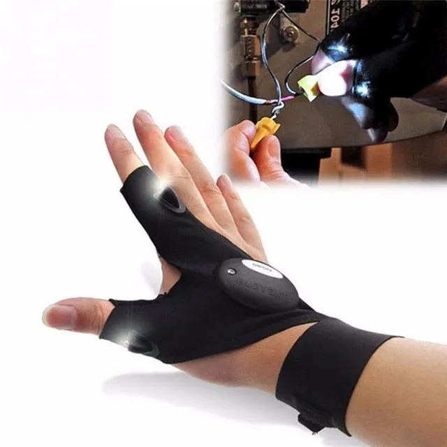 Magic LED Flashlight Glove