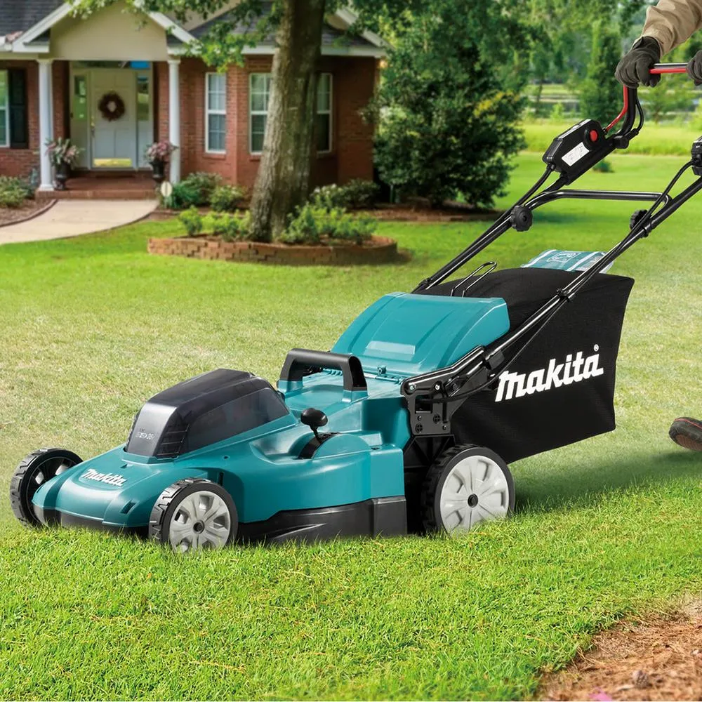 Makita 53cm Lawn Mower Twin 18V LXT Li-ion Cordless Garden Grass Outdoor Bare Unit Body Only DLM539Z