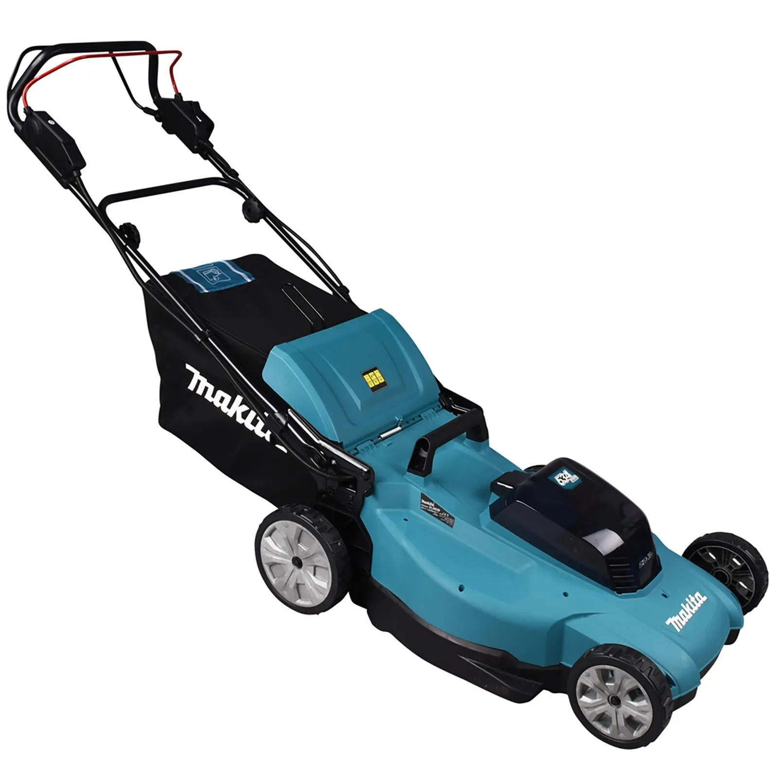 Makita 53cm Lawn Mower Twin 18V LXT Li-ion Cordless Garden Grass Outdoor Bare Unit Body Only DLM539Z
