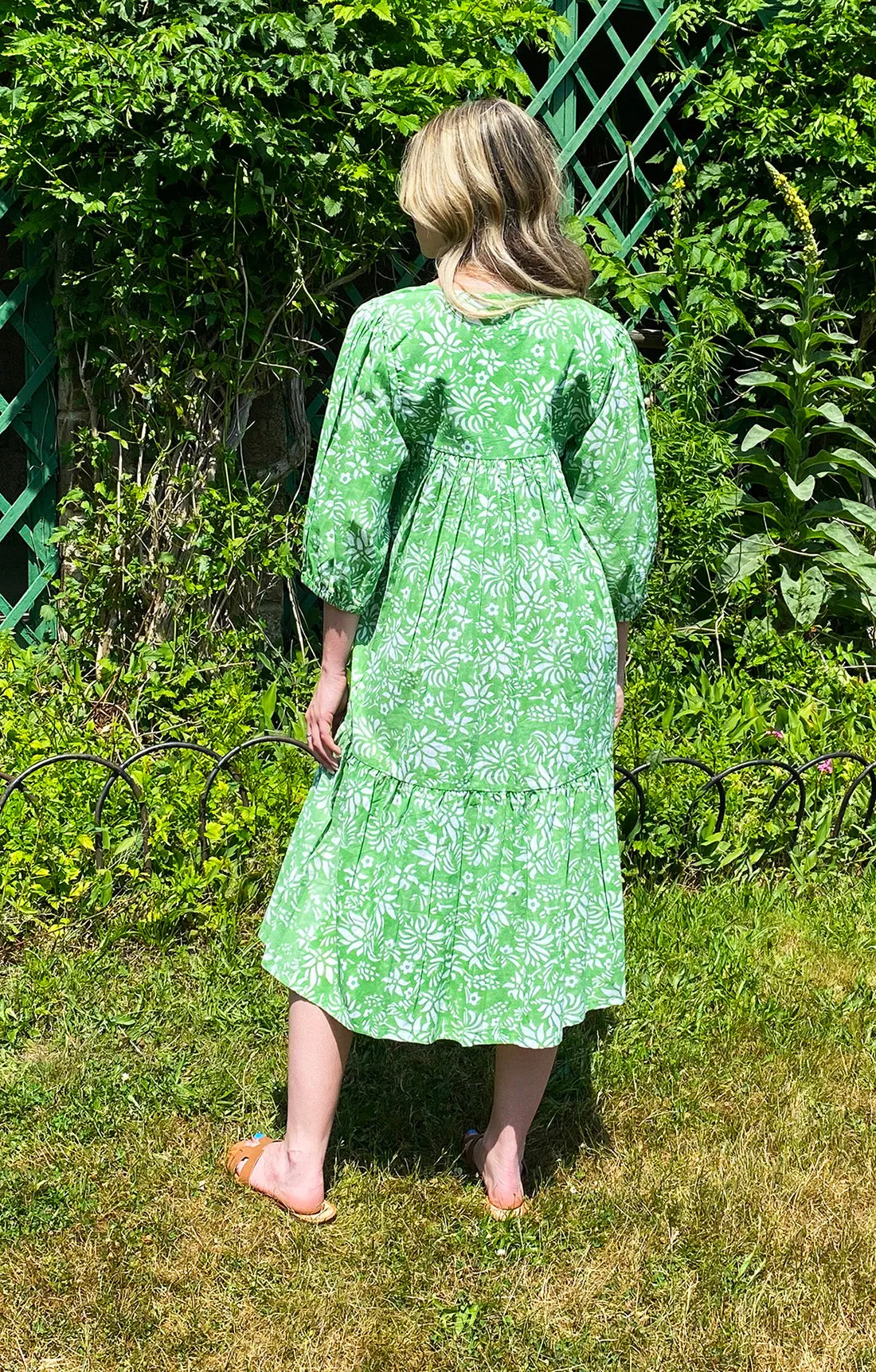 Meadow Dress | Flora Green