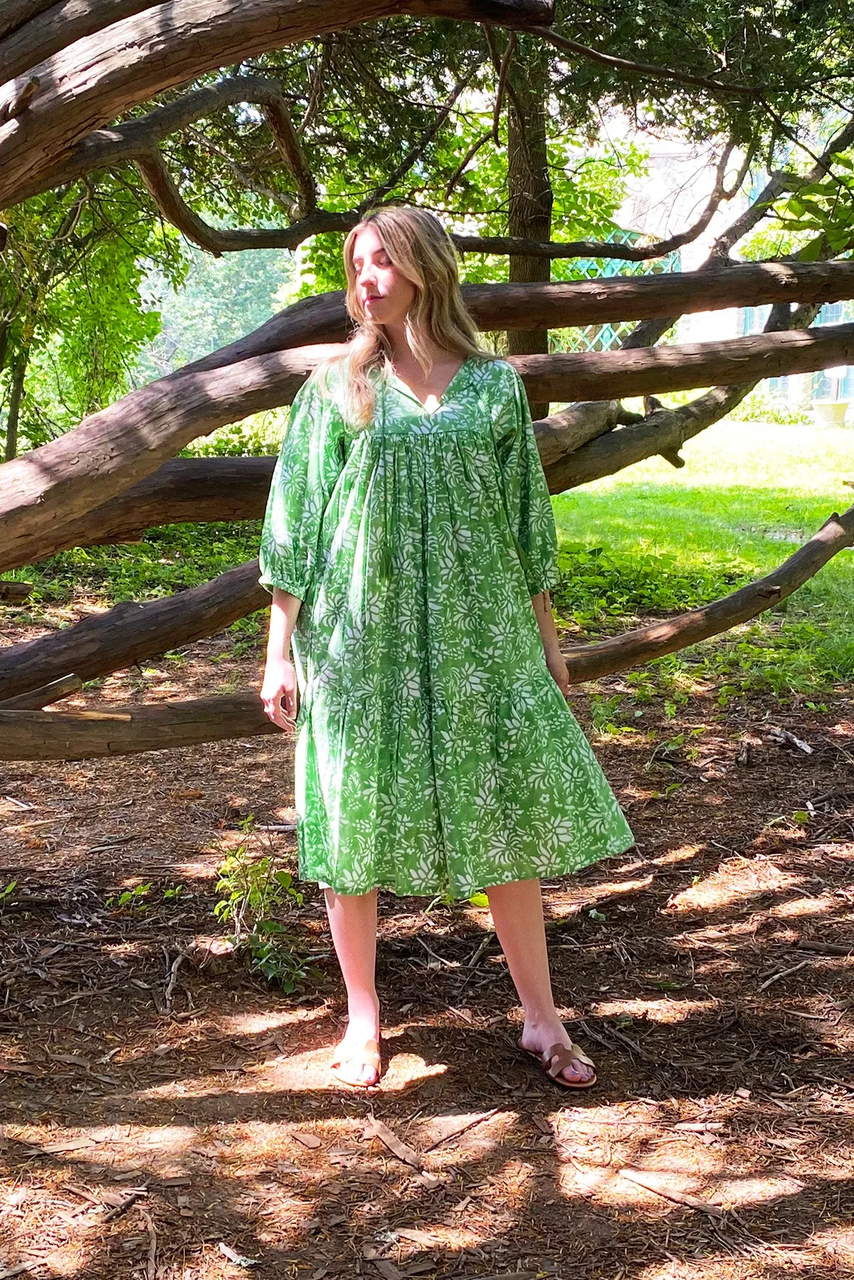 Meadow Dress | Flora Green