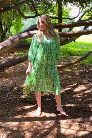 Meadow Dress | Flora Green