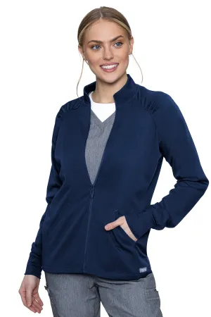 Med Couture Scrub Jacket Touch Raglan Warmup 7660