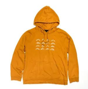 Men's 16 Mountains Upcycled Hoodie in Marigold (XL)