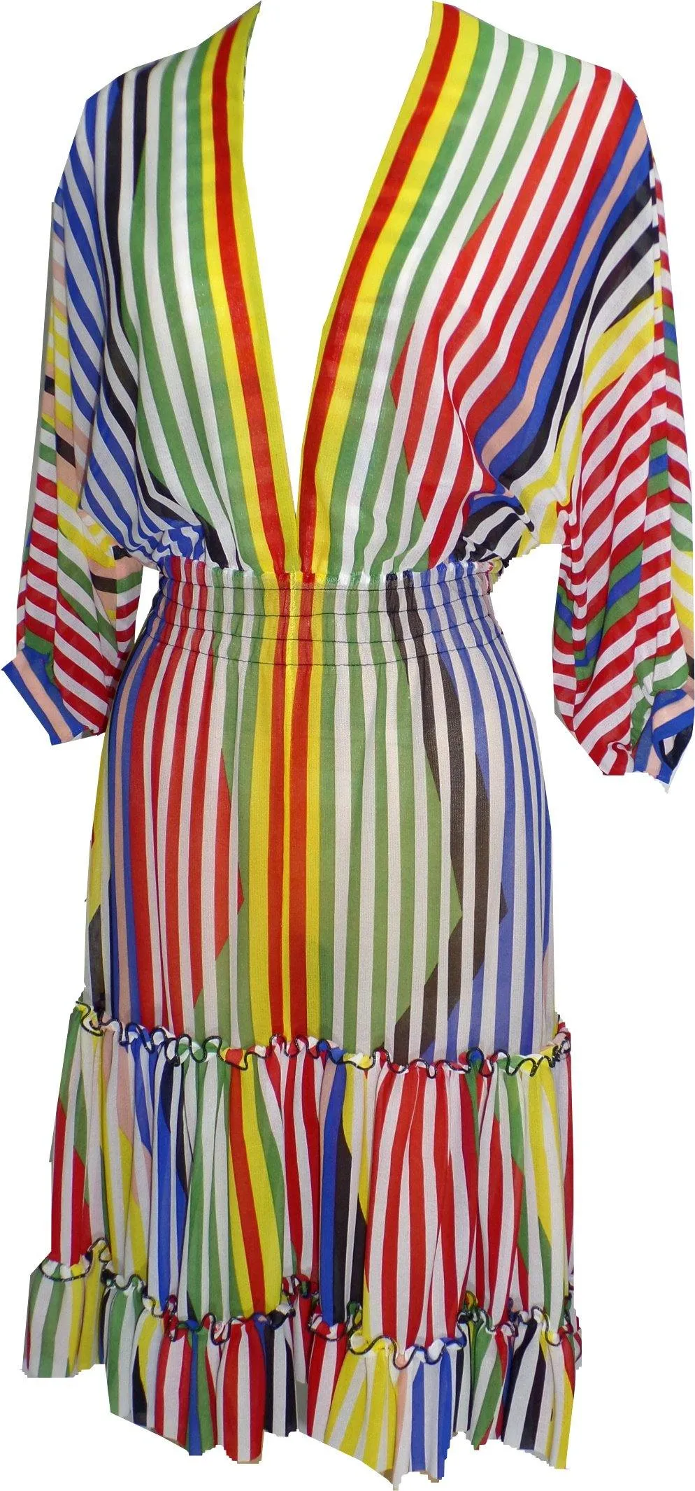 Miami Spice Flair Dress