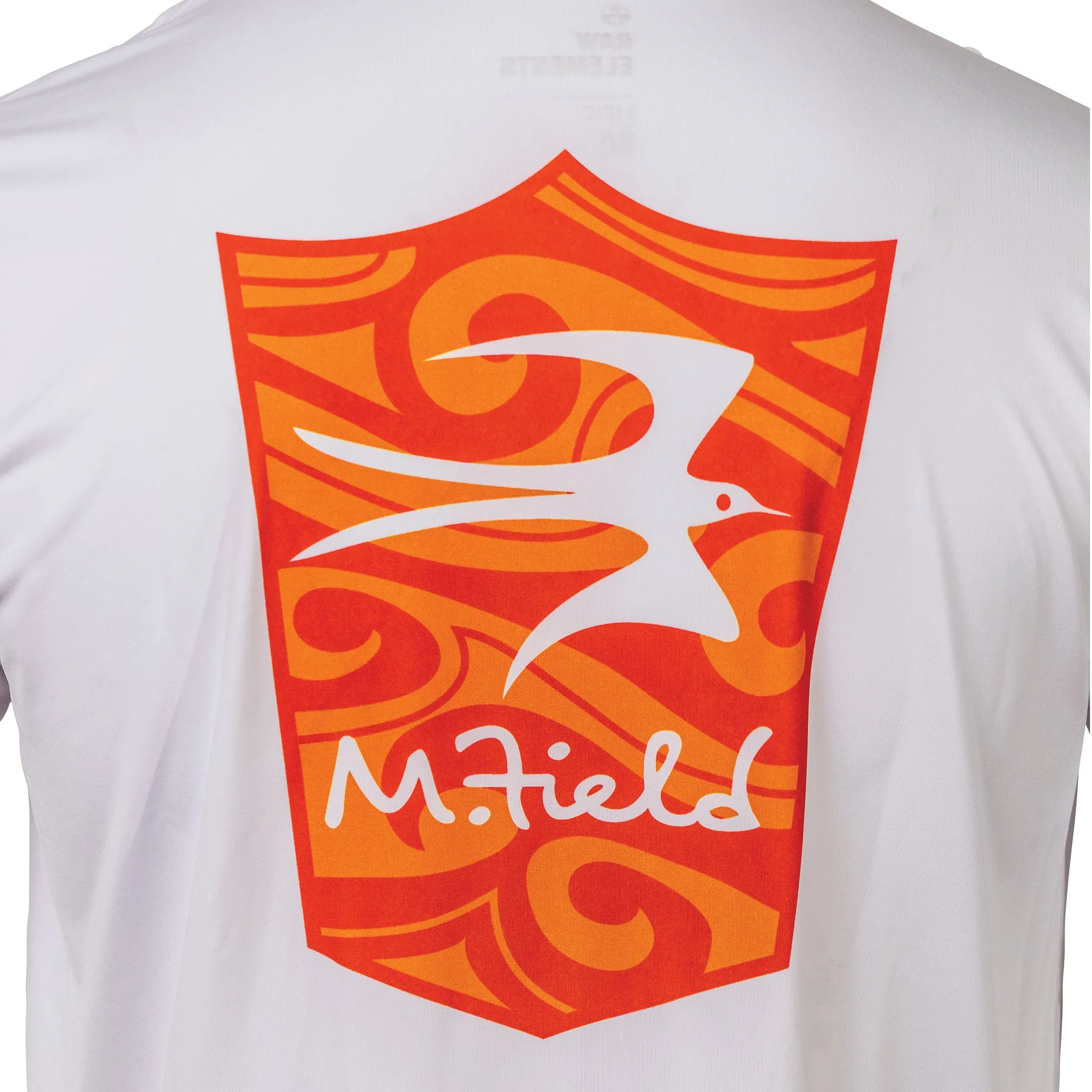 MIKE FIELD RED SHIELD SHORT SLEEVE SUNSHIRT