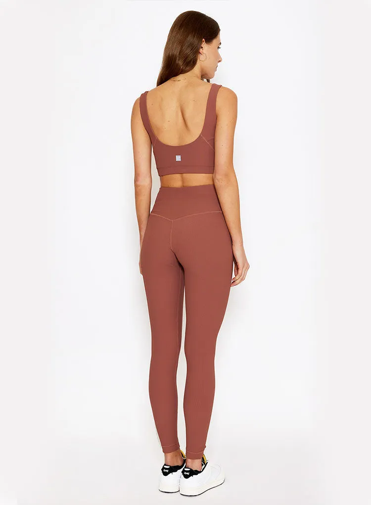 NANCY RIBBED LEGGING