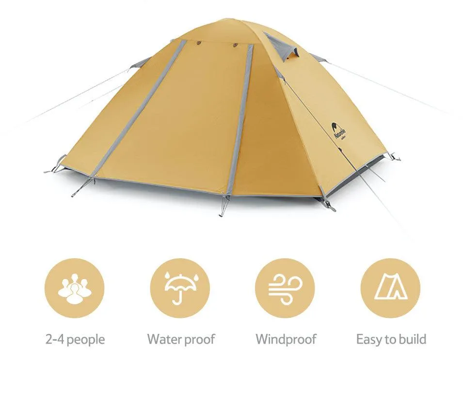 Naturehike P Series 2-4 Person Tent