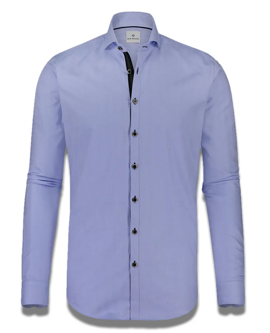 Navy Long Sleeve Buttondown Shirt