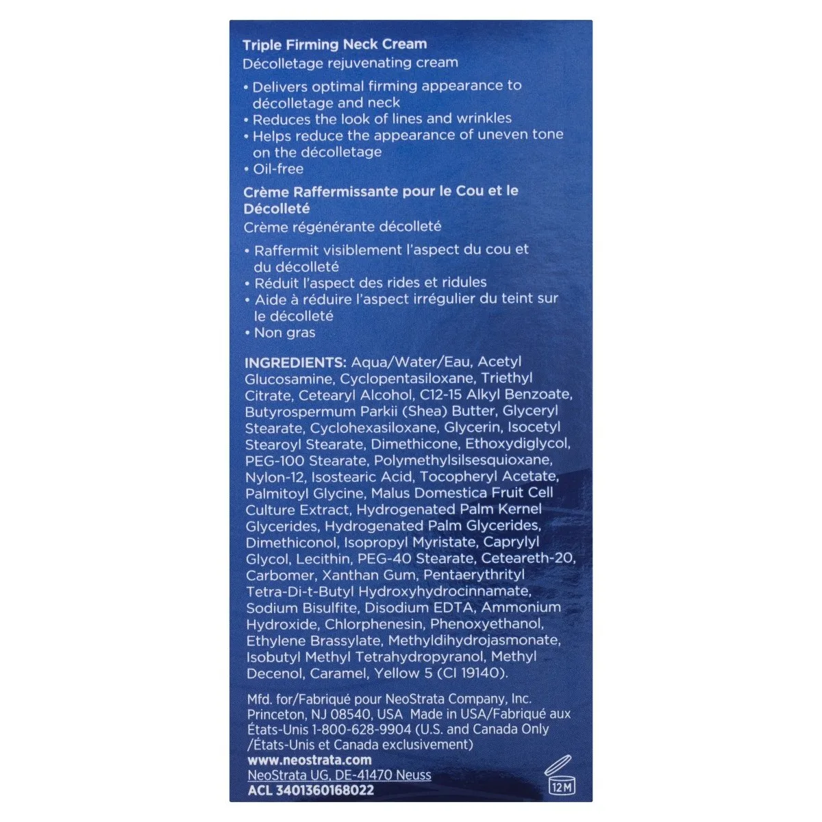 Neostrata Skin Active Triple Firming Neck Cream 80g