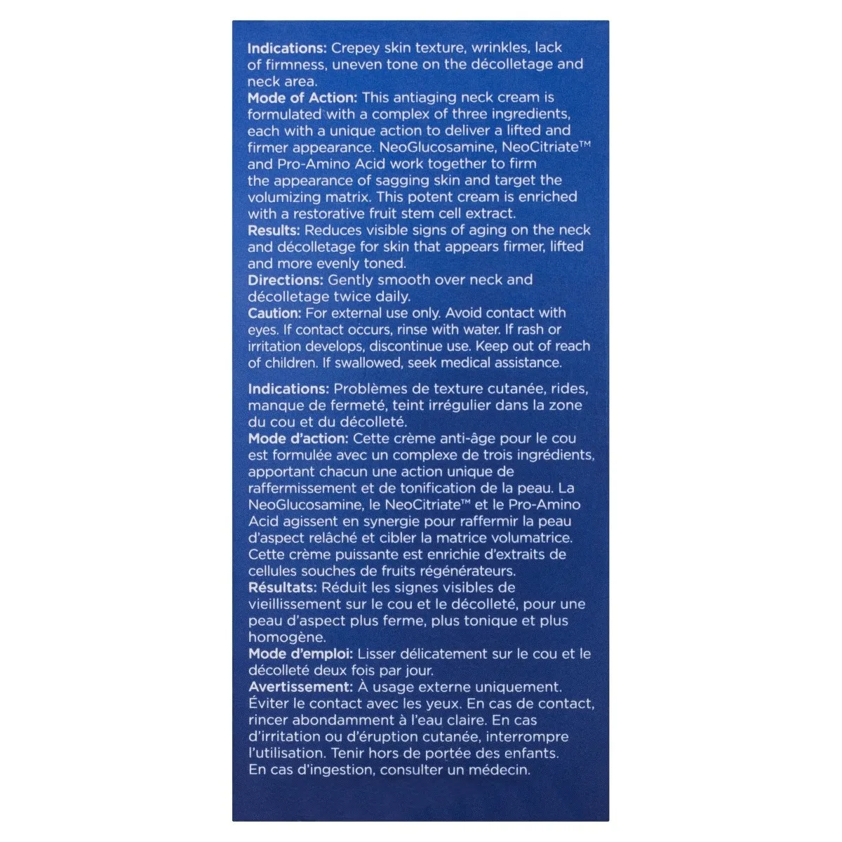 Neostrata Skin Active Triple Firming Neck Cream 80g