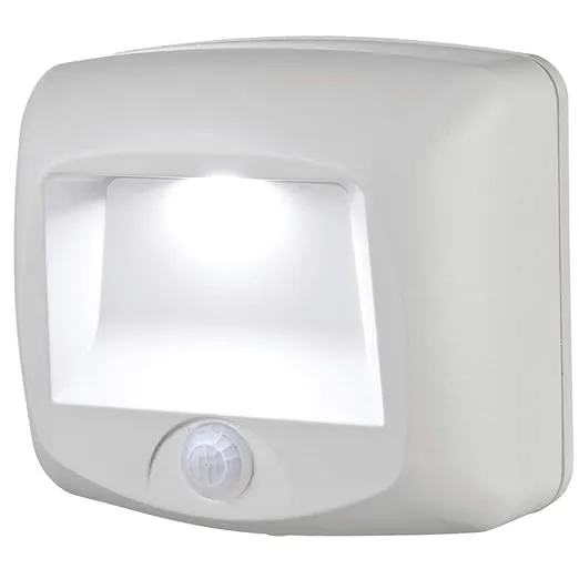 NEW Mr. Beams MB530 Stair Light Motion-Sensing Battery Powered LED White! Keep pathways, stairways and walkways safer with motion-sensor path lighting! Retails $21 