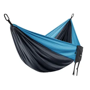 NEW Unigear Double/Single Portable Hammock Set - Grey/Blue! Supports up to 800 Lb Retails $59 