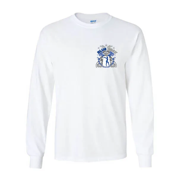 Next Level Long Sleeve Shirts Blue Gray Invitational