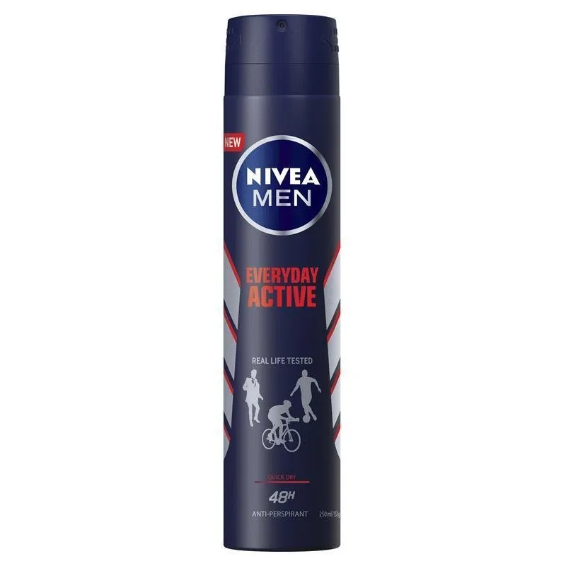 Nivea Men Everyday Active Anti-Perspirant Deodorant Spray 250mL