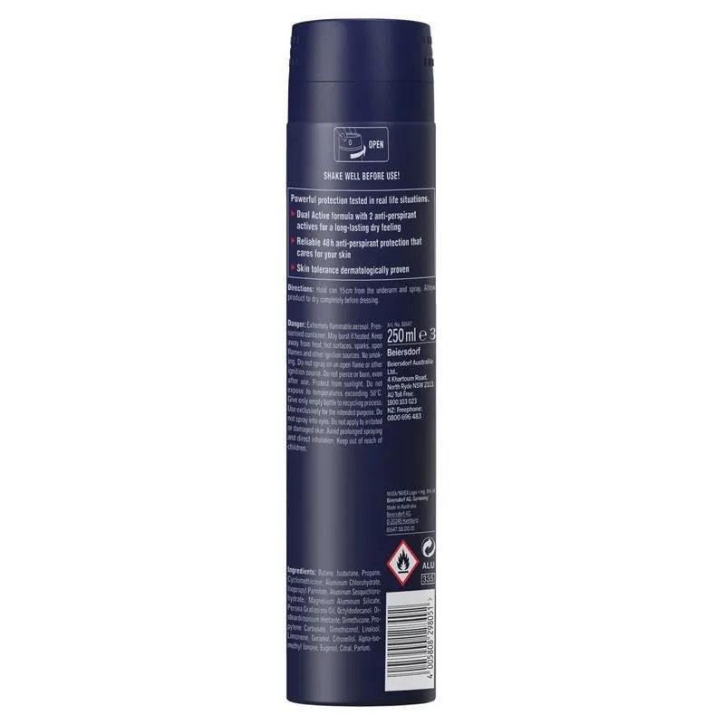 Nivea Men Everyday Active Anti-Perspirant Deodorant Spray 250mL