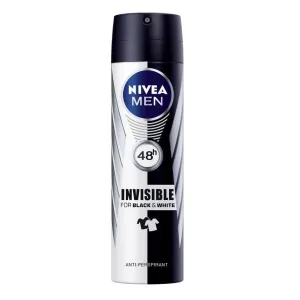 Nivea Men Spray Deodorant Invisible Black & White Original -150 ml