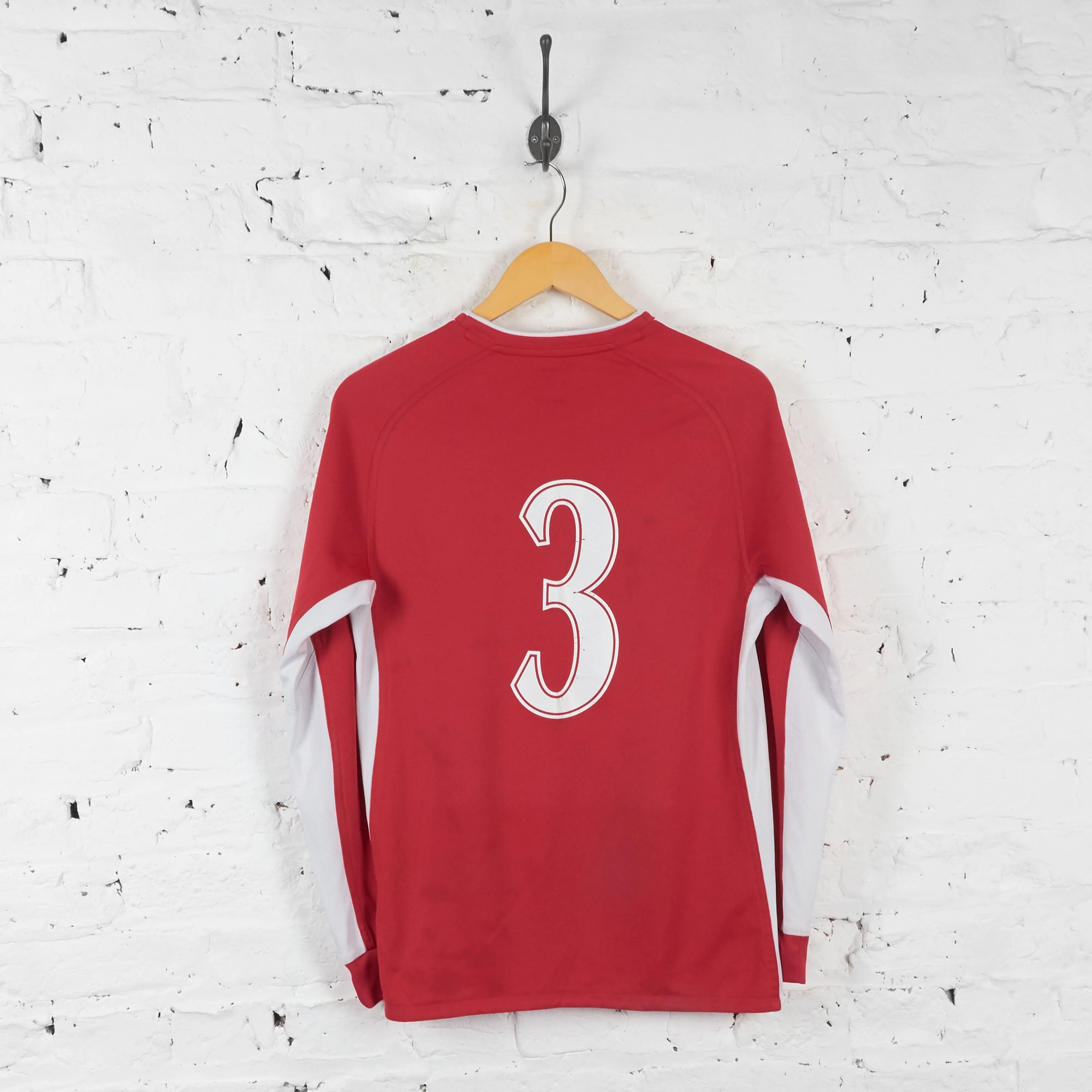 Nottingham Forest Umbro Long Sleeve Football Shirt - Red - S