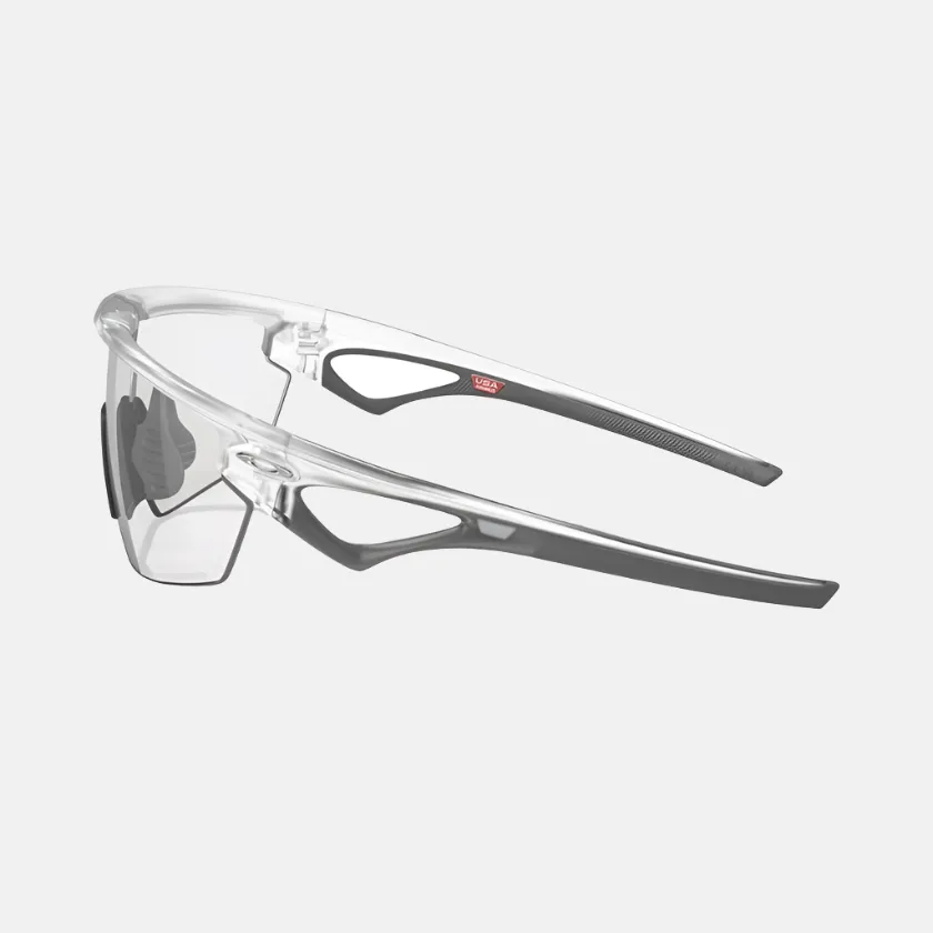Oakley Sphaera Matte Clear/Clear to Black Iridium Photochromic Lenses