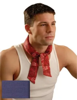 OccuNomix MiraCool Neck Bandanas, 1-11/16 in x 34.75 in, Black, 940-068
